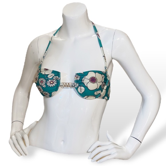 Wildfox Sixties Floral Underwire Bikini Top - Picture 7 of 11